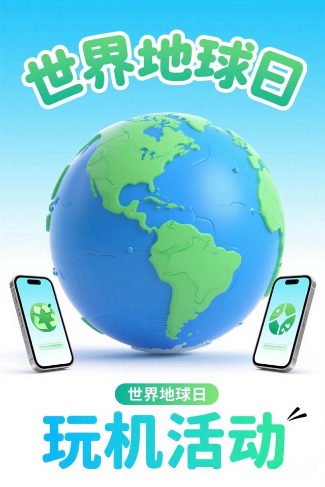 活动：“世界地球日 · 玩机焕新”-爱乐享资源网