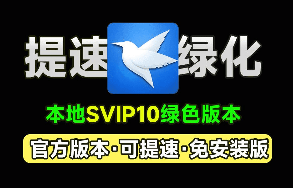【分享】迅雷12绿色免安装精简版！打开即是svip10！-爱乐享资源网